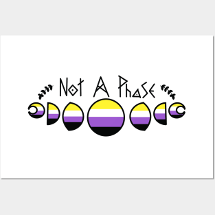 Not A Phase- nonbinary Posters and Art